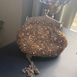 Vintage! Sequin Evening Clutch